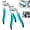 2, variant on Car Clip Pliers Tool for Auto Door Panel Trim, Spring Loaded Fastener Remover, 1 or 2