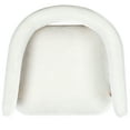 thumbnail image 6 of SAFAVIEH Couture Trystan Scandinavian Boucle Solid Dining Chair, Ivory/Natural, 6 of 14