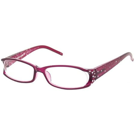 Foster Grant Women's Metal Reading Glasses, Dazzling Purple