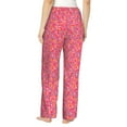 thumbnail image 3 of Daiia Colorful Sprinkles Donuts Women's Sleep Pant with Pockets and Drawstring,Pajama Pants-Medium, 3 of 9