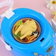 thumbnail image 4 of Children Pretend Play Toy Kids Educational Playset Toy Simulative Home Appliances Plaything (Blue Rice Cooker Without Battery), 4 of 8