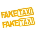 thumbnail image 3 of 2x Car Stickers Decals Car scratch covers Stickers Waterproof for Window Reflective Yellow, 3 of 8
