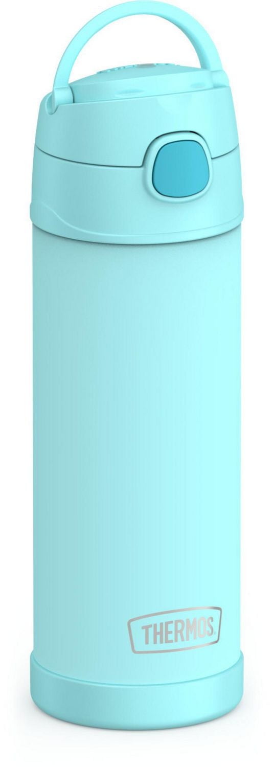 Thermos 16 Oz Vacuum Insulated Hydration Bottle, Light Blue