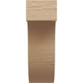thumbnail image 2 of 8"W x 16"D x 24"H Classic Del Monte Rough Cedar Woodgrain TimberThane Corbel, Primed Tan, 2 of 6