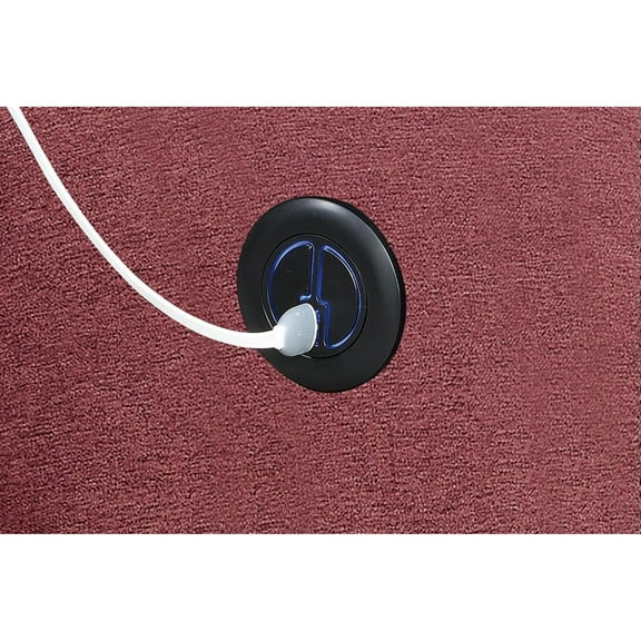 Newboti Furniture POWER RECLINER in Paprika Red 38737