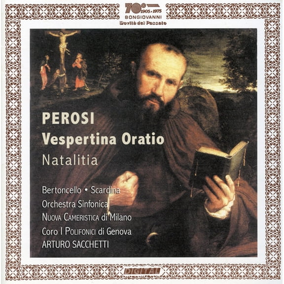 Arturo Sacchetti - Vespertina Oratio / Oratorio Per Solo / Cori Ed - Music & Performance - CD