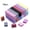 Mixed colors, variant on 50 Pack Mini Nail Buffer B-locks, Double-Sided Foam Nail Files for Acrylic & Natural Nails, Bulk Buffing Sanding Blocks, Manicure Tools for Salon, Travel & Home