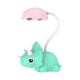 thumbnail image 2 of SATRINO Kids Table Lamp, Dinosaur Lamp Design Bedside Table Lamp, for Boys Bedroom Décor, Come with an LED Bulb (Green Dinosaur), 2 of 8