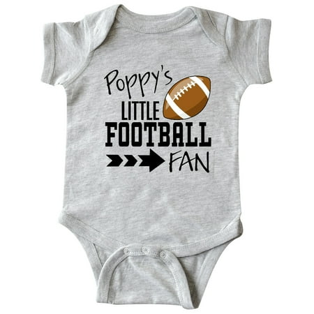 

Inktastic Poppy s Little Football Fan Gift Baby Boy or Baby Girl Bodysuit