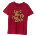 thumbnail image 4 of Camiseta para mujer Camiseta de cuello redondo Ropa deportiva Camiseta básica Camiseta de manga corta para playa SG, 4 of 7