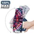 thumbnail image 6 of 40oz Boho Tie Dye Stainless Steel Flip Straw Tumbler Spill Proof Travel Cup Double Wall Vacuum Insulated Coffee Mug with Top Handle, 6 of 6