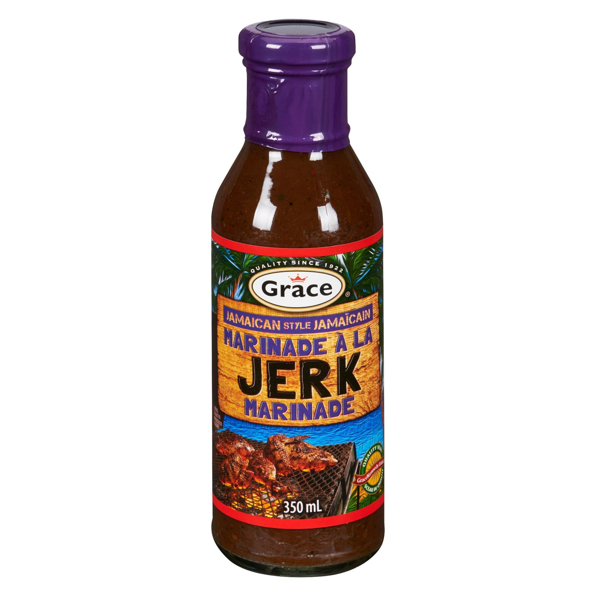 Grace Jamaican Style Jerk Marinade, 350ml Bottle, Grace Jamaican Style Jerk Marinade, 350ml Bottle
