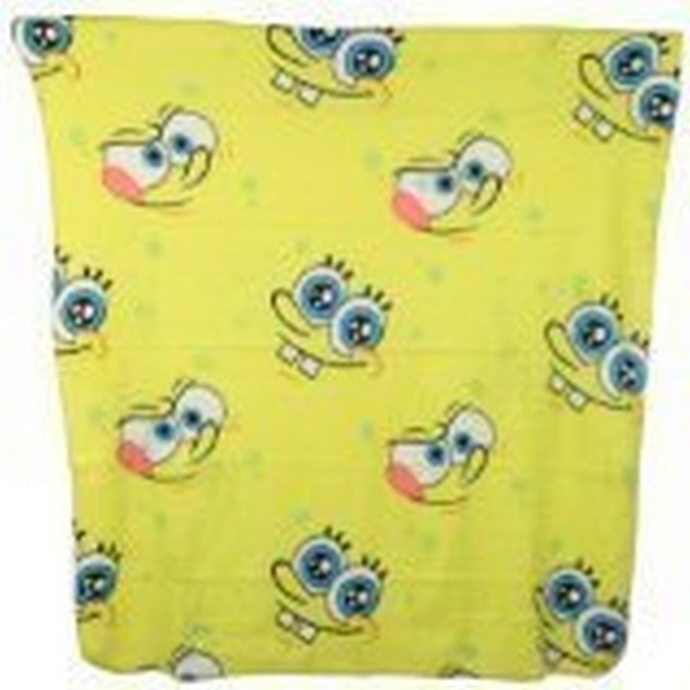 Officially Licensed Nickelodean Spongebob Squarepants "Eyes" Throw Blanket 50...