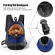 thumbnail image 4 of Mochila para transportar mascotas, bolsa frontal para perros y gatos, con diseño de cabeza transpirable, adecuada para perros pequeños y medianos para viajar al aire libre. Zhivalor 220505-3, 4 of 4