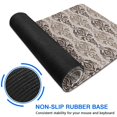 thumbnail image 6 of Long Mouse Pads for Desk,Boho Brown Damask Ethnic Pattern Desk Mats on Top Of Desks, Desk Mouse Pad Extra Large with 3mm Non-Slip Base and Stitched Edge for Gaming,Office,Work,Home 47.3"x23.6", 6 of 6