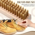 thumbnail image 3 of 5 Piece Suede and Nubuck Cleaning Kit with Brass & Nylon Brushes, 2 Suede Eraser, Microfiber Towel for Shoes, Boots,Bags, 3 of 7