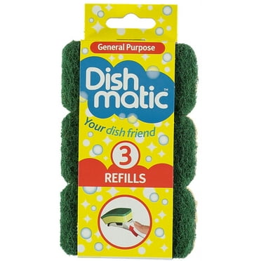 Dishmatic Dishwand General Purpose Refills, 3 Ct