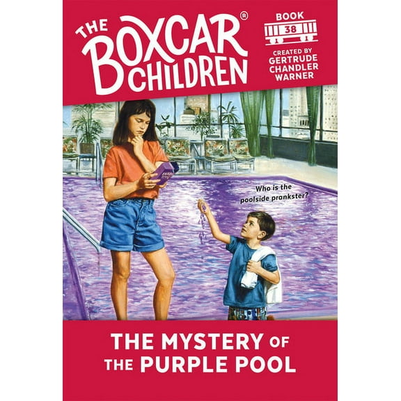 Boxcar Children Mysteries The Mystery of the Purple Pool, Book 38, (Paperback)