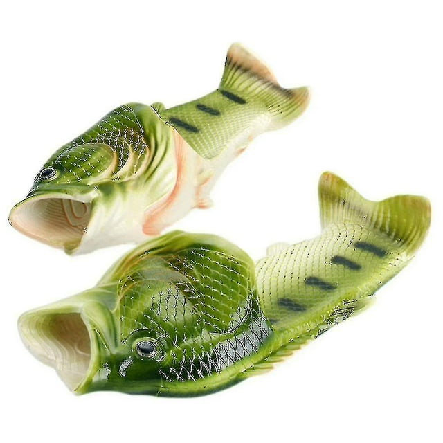 Sandales de Plage Antidérapantes de Mode à Motif de Poisson Amusant pour Intérieur/extérieur-ZJKDGJKJ