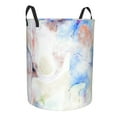 thumbnail image 3 of YFYANG Waterproof Laundry Hamper, Ink Watercolor Art Laundry Basket Oxford Fabric with Handle Foldable, M, 3 of 8