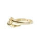 thumbnail image 2 of Anillo en forma de clavo con brillos de oro laminado, 2 of 8