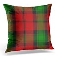 thumbnail image 1 of Funda de almohada Clásica escocesa roja y Verde Clan Kerr Tartan 50x50 cm ABPHQTO, 1 of 1