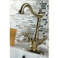thumbnail image 5 of Kingston Brass KS1498NL Vessel Mount Bathroom Faucet, Brushed Nickel, 5 of 6