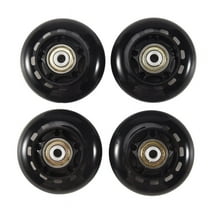 4Pcs Rubber Wheels Anti-Skid Mute Wear- Roller Skates