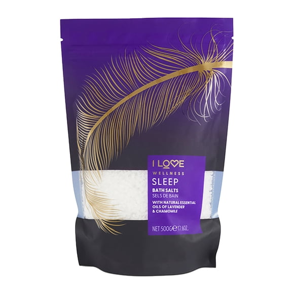 I Love Cosmetics Baños de Bienestar, Sales de Baño, Dormir, 500 g