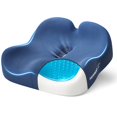 thumbnail image 1 of Cojín de asiento HUANUO, gel refrigerante ergonómico de espuma viscoelástica, 1 of 7
