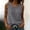 Gray, variant on TaTaai Womens Tank Tops Sleeveless Crew Neck Solid Soft Breathable Split Hem Flowy Vest for Summer Daily Casual Gift