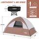 thumbnail image 2 of Carpa para Camping para 2 Personas, Impermeable y Cortaviento con Cubierta de Lluvia, 2 of 7