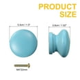 thumbnail image 2 of 6 PackDrawer Knobs, Round Dresser Pulls, Decorative Drawer Knobs with Screw, Blue, 2 of 6