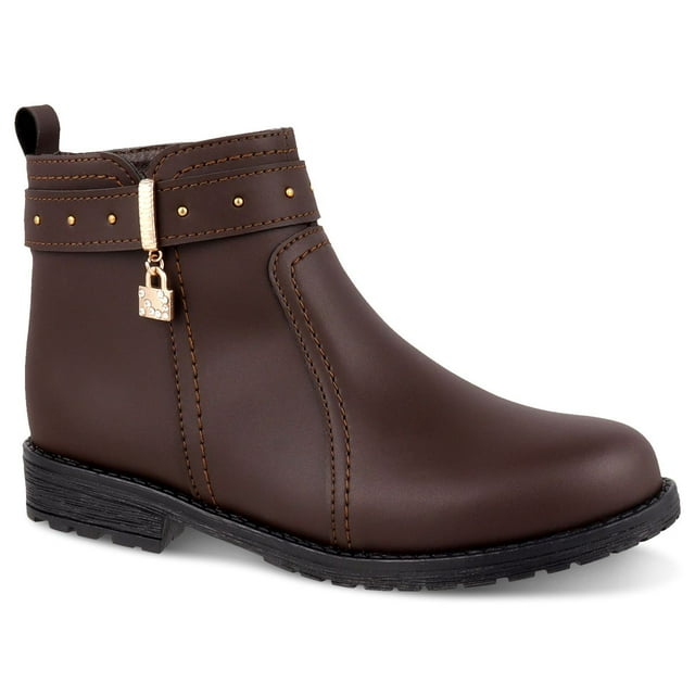 Bota para Niña Dominiq Mod. 1440 decorado candado brillante