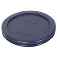 thumbnail image 2 of Pyrex 7202 1-Cup Clear Round Glass Food Storage Bowl and 7202-PC Blue Plastic Lid (4-Pack), 2 of 5