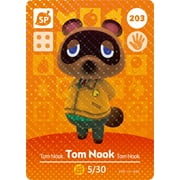 Tom Nook - Nintendo Animal Crossing Happy Home Designer Amiibo Card - 203