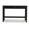 thumbnail image 6 of Linon Davis Modern Single Drawer Laptop Desk, Black, 6 of 20