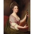thumbnail image 3 of George Romney 12x14 Black Modern Framed Museum Art Print Titled - Portrait of Mrs. Henrietta Smith (1735-1795), 3 of 5