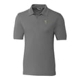 thumbnail image 2 of Men's Cutter & Buck Gray North Carolina Tar Heels Big & Tall Advantage Tri-Blend Pique DryTec Polo, 2 of 3