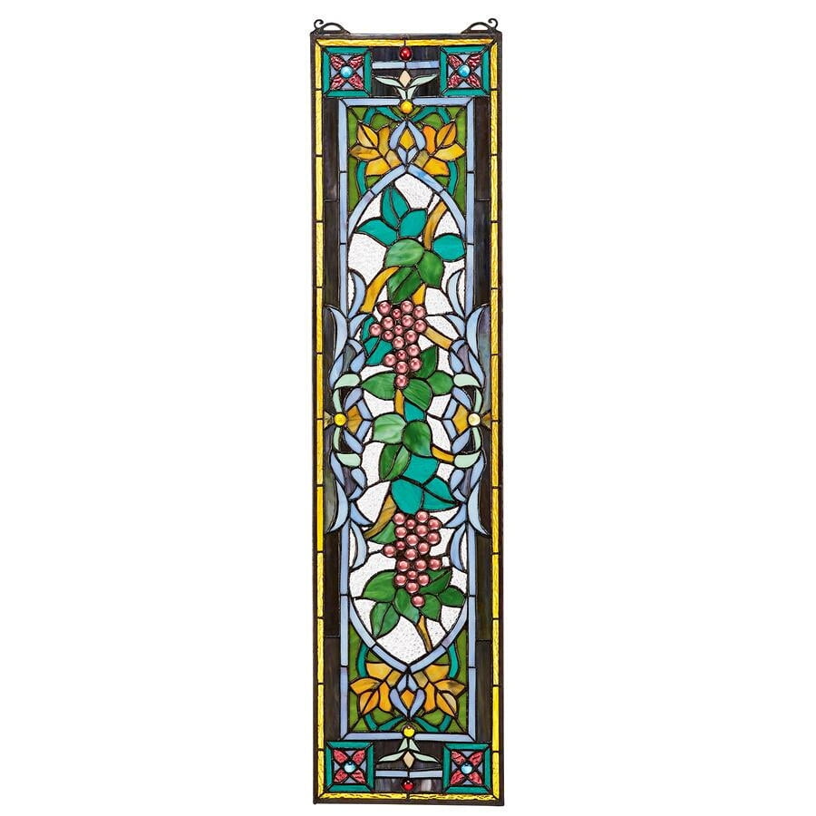 Design Toscano Blackstone Hall Tiffany-Style Stained Glass Window