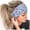 2, variant on Women's Printed Sports Headband - Wide Edge Soft Yoga Headwrap - Style 1