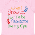 thumbnail image 4 of Inktastic Awesome Like My Opa Boys or Girls Baby Bodysuit, 4 of 5