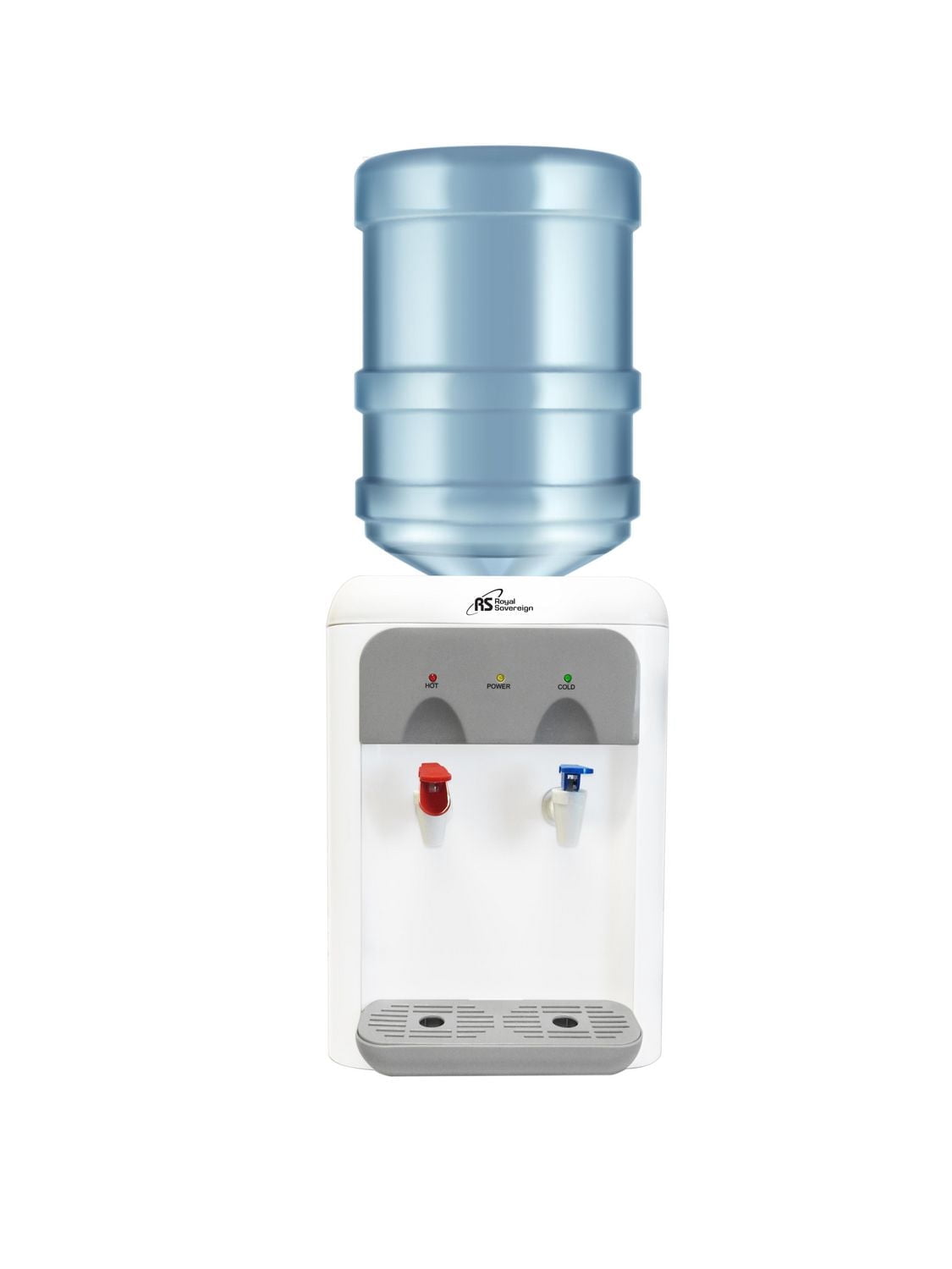 Royal Sovereign Countertop Water Dispenser; dispenses hot or cold water