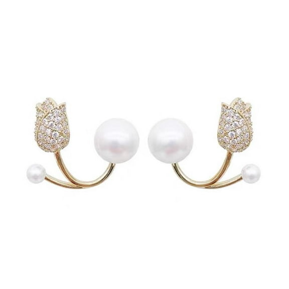 Tulip Flower Earrings - Unique and Eye-Catching Gift for Women, Perfect for Valentine's Day, Wedding or Anniversary