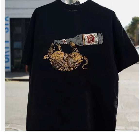 LIMITED EDITION Vintage Style - Texas Armadillo T-Shirt Texas Lone Star Tee, S-5XL