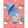 thumbnail image 3 of Valentine's Day Pets Love Hoodie Women -Image by Shutterstock, Female 5X-Large, 3 of 4