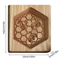 thumbnail image 3 of Molde de Madera BuyWeekMX Navidad Tallado, 3 of 3