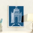 thumbnail image 3 of Wexford Home Garden Treillage Blueprint I-Framed - White - 22X30, 3 of 4