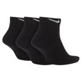 thumbnail image 2 of Nike Everyday Plus Cushion Low Socks 3-Pair Pack Black/White LG (US Men's Shoe 8-12, Women's Shoe 10-13), 2 of 2