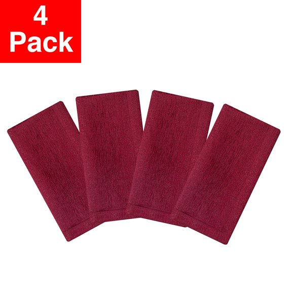 Waterford Moonscape Napkin, Burgundy, Set of 4, 21